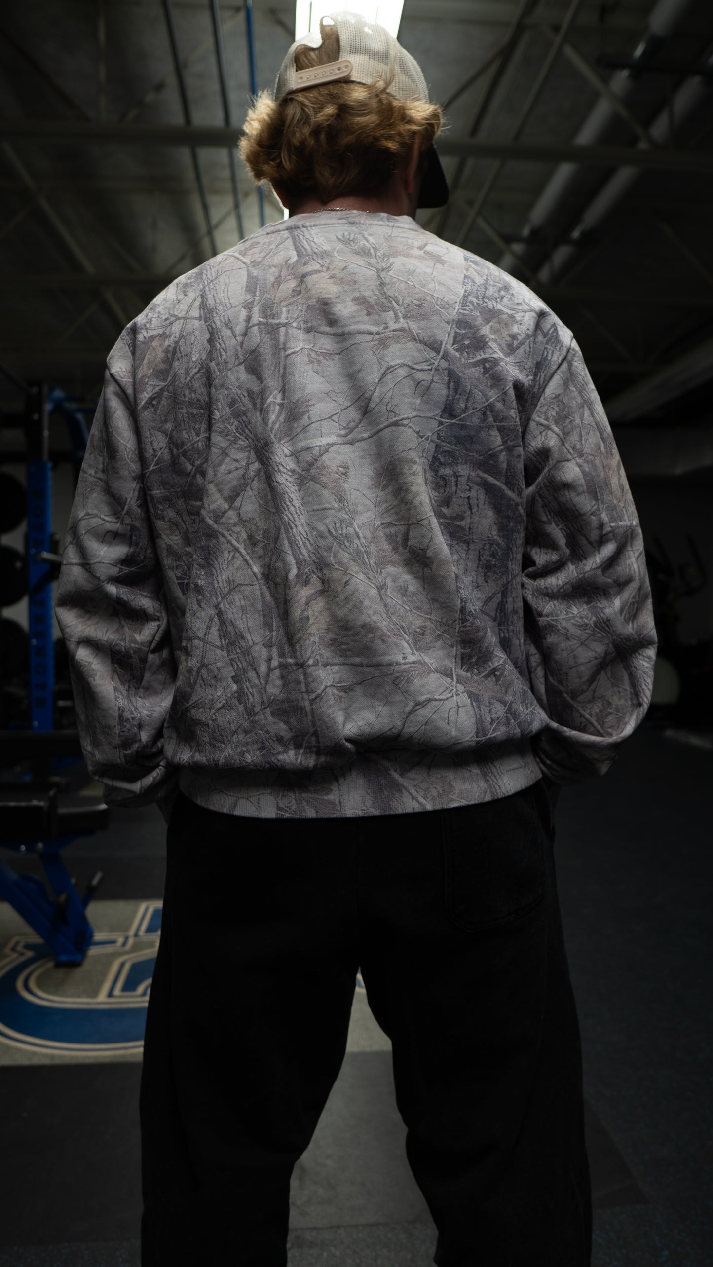 Camo Crewneck