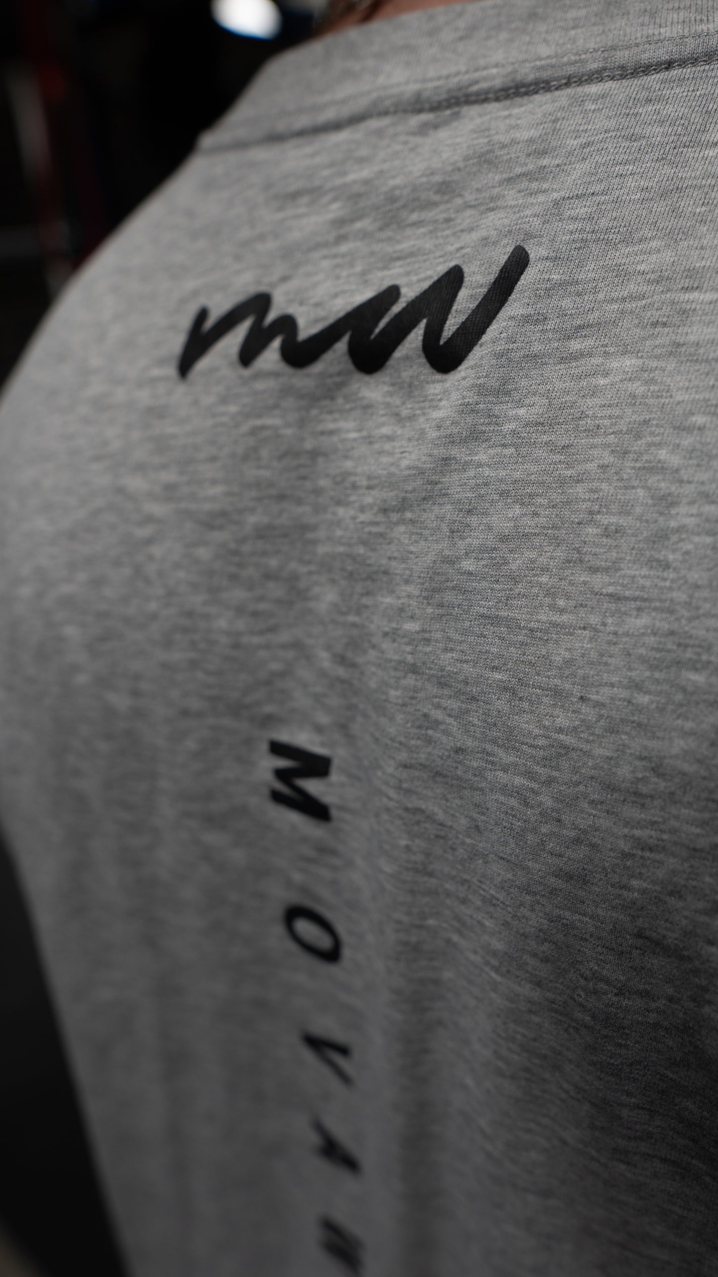 Heather Gray Oversized T-Shirt