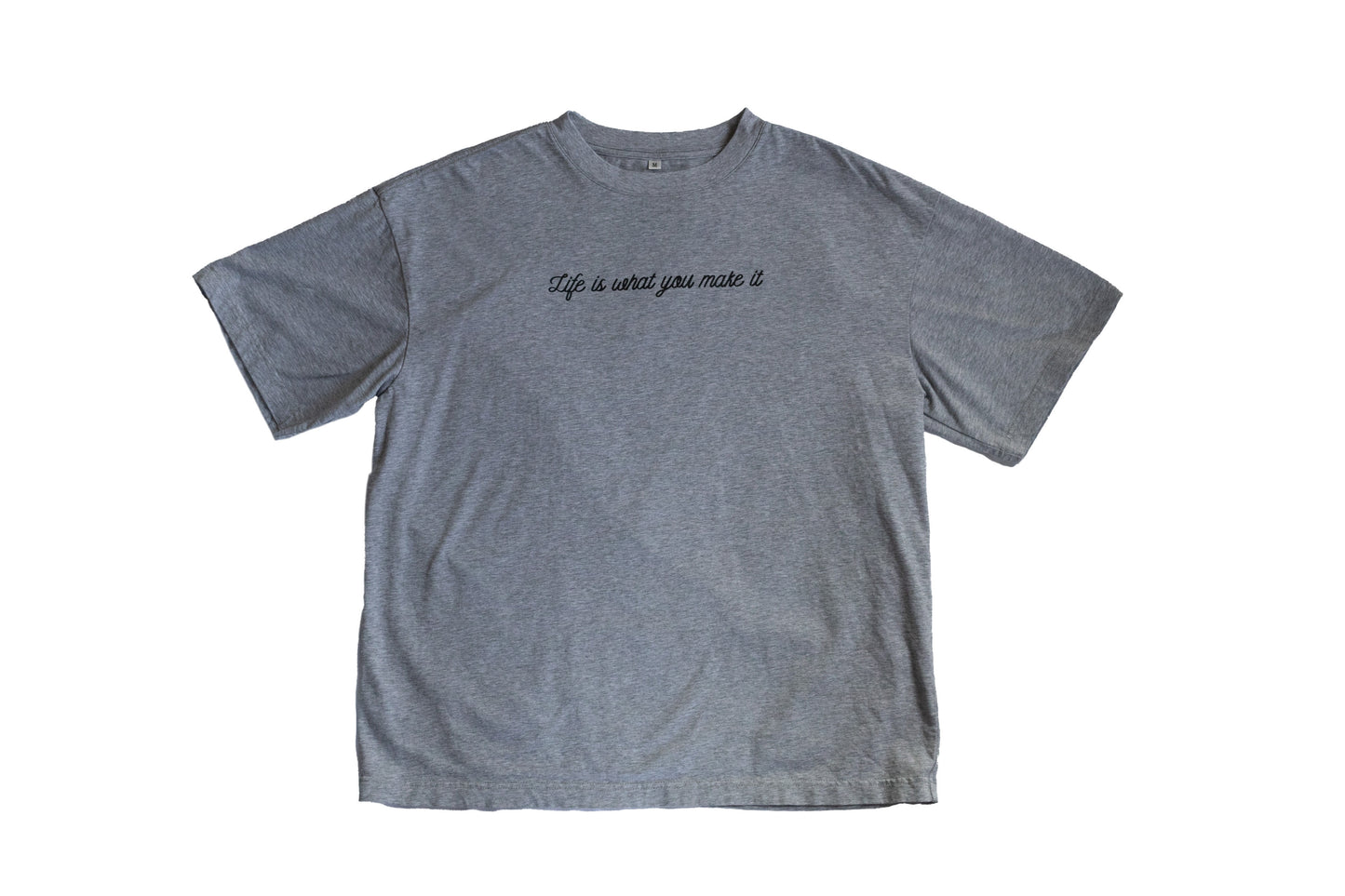 Heather Gray Oversized T-Shirt