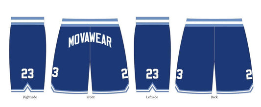 Varsity Blue Shorts